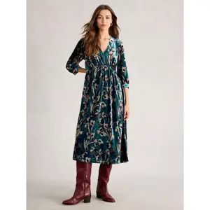 White Stuff Lucy Velvet Dress